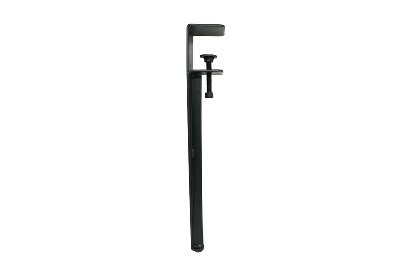 Shepherd Hardware 8130E 16" Adjustable Fit Table Clamp Legs, Black - Image 2